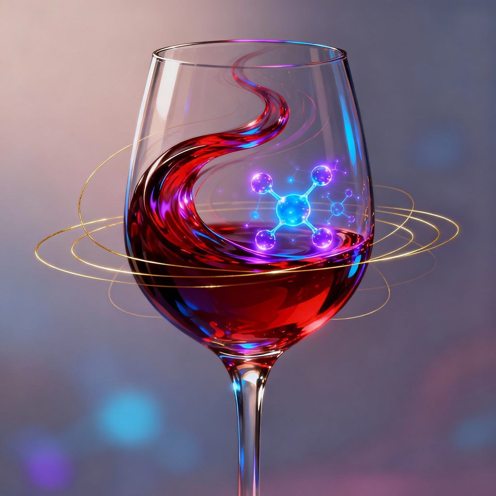 elegant structured wine with magnetic energy
