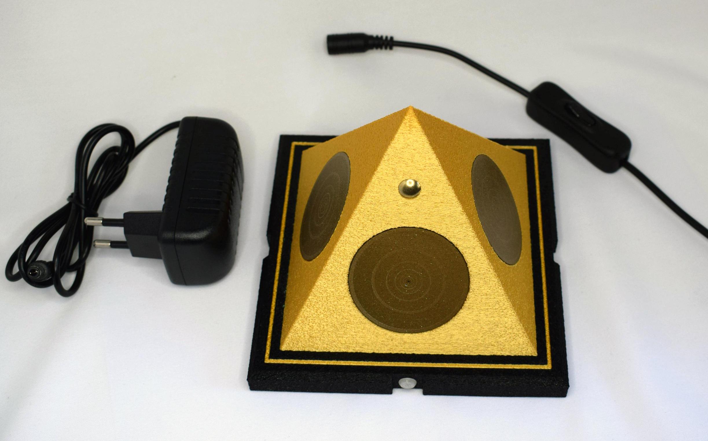 Pyramid Schumann Generator, Tesla Coils, 7.83Hz, Pyramid Power, Sacred Geometry, Sound Healing Frequencies, Meditation, - Image 9