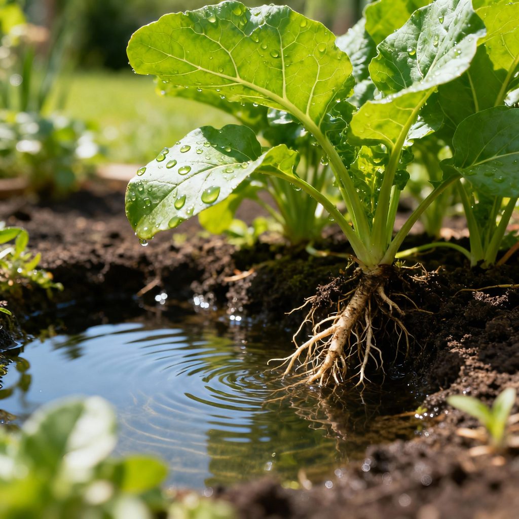 plant growth with magnetized water